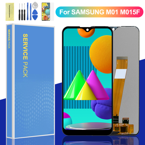 100% Original LCD For Samsung Galaxy M01 M015F/DS LCD Display Touch Screen Digitizer Assembly For Galaxy M01 M015F LCD Screen ► Photo 1/6