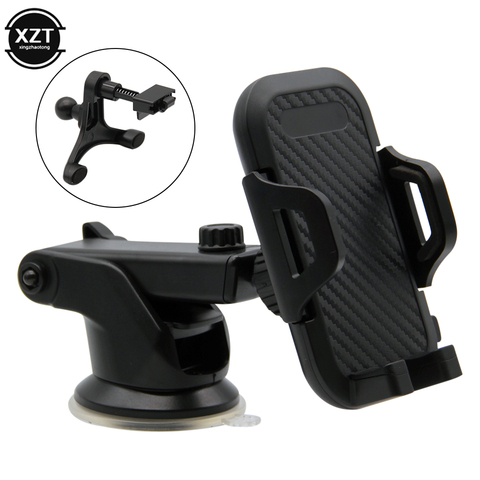 Car Phone Holder Vertical Windshield Gravity Sucker for IPhone X 11 Holder Car Mobile Support Smartphone Stand ► Photo 1/6