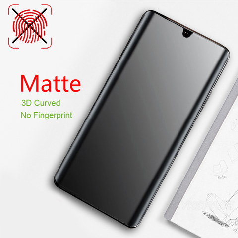 No Fingerprint Matte Frosted Hydrogel Film For Xiaomi Mi 9X 9T 10T 9 8 Note 10 Pro Lite SE Mix 2 2S 3 Soft Screen Protector ► Photo 1/6