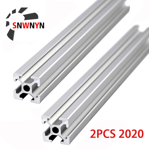 2PCS 2022 Aluminum Profile 6mm T Slot 2022 Aluminium Extrusion Anodized 100 200 400 500 600 800 1000mm CNC 3D Printer Parts 1m ► Photo 1/6