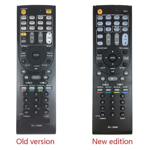 New Replacement Remote Control ONKYO RC-799M/24140799 for RC-834M RC-810M RC-812M RC-801M RC-803M RC-807M RC-834M HT-S6500 AV ► Photo 1/5