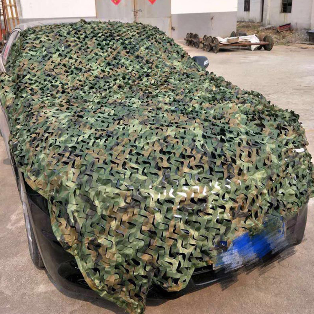 Camouflage Net Camo Hunt Netting Military Camo Green Net Woodland Camping Cover 