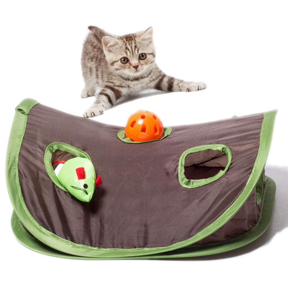 Price history & Review on Educational 9 Holes Tunnel Cats Toys Interactive  Hide Seek Game Mouse Hunt Intelligence Toy Pet Hidden Hole Foldable Toy For  Cat | AliExpress Seller - TAONMEISU Store | Alitools.io