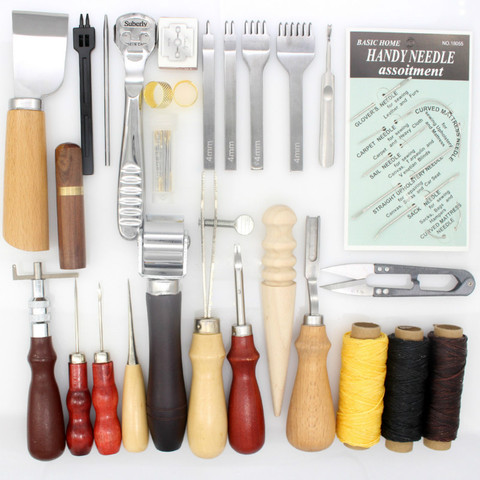 Five-in-One Leather Edge Beveller Set