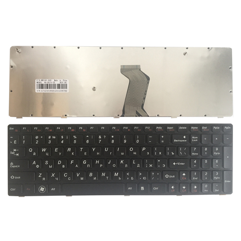 Russian FOR LENOVO V570 V570C V575 Z570 Z575 B570 B570A B570E V580C B570G B575 B575A B575E B590 B590A RU Black laptop keyboard ► Photo 1/5