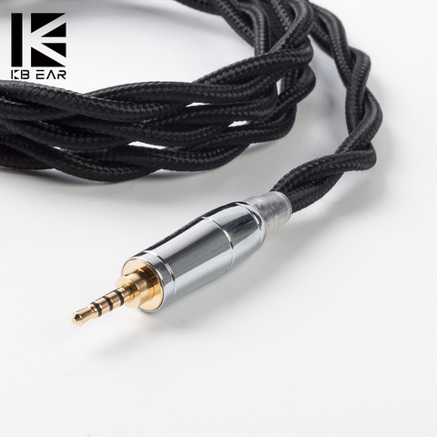 KBEAR 2 Core  UPOCC Single crystal Copper cable 3.5/2.5/4.4mm MMCX/0.78mm/QDC 2Pin For ST10S ZSX C12  KXXS ZSN Pro ZSX BL05/03 ► Photo 1/6