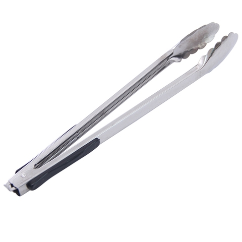 2022 Stainless Steel Kitchen Tongs Utensils Heat Resistant Food Tongs for Frying Cooking Serving Barbecue ► Photo 1/5