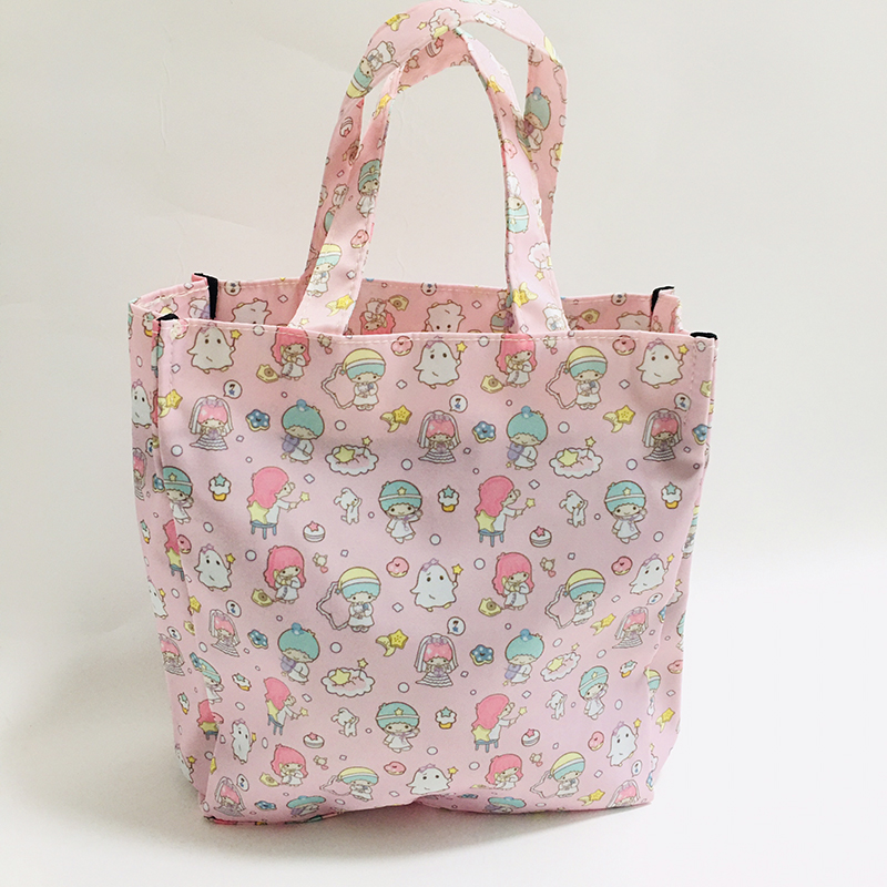 Twin Star Melody Lunch Bags Picnic Bag Food Box handbag Storage fashion new 