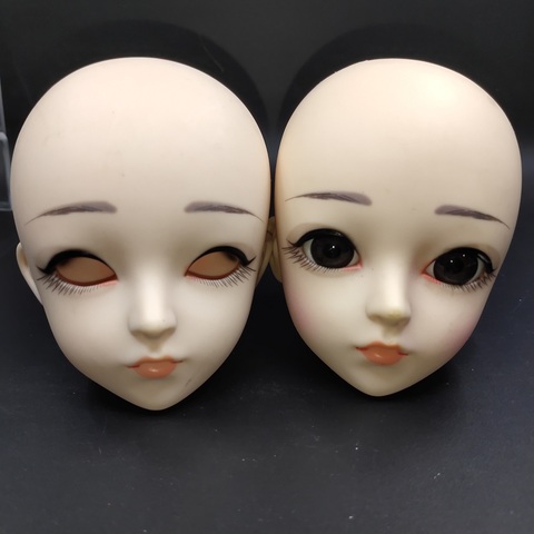 1Pc Original 1/3 BJD Doll Accessories Pullip Small P Doll Makeup Head Adapt To 60cm Body ► Photo 1/1