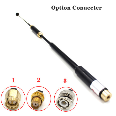 New Black AL-800 144/430MHz SMA-F/SMA/BNC High Gain Super High Quality Telescopic Antenna for HYT BAOFENG UV-5R UV-82 Radio ► Photo 1/6