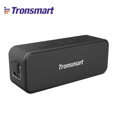 [IN STOCK] Tronsmart Element T2 Plus TWS Portable Bluetooth 5.0 Speaker with Deep & Powerful Bass, IPX7 Waterproof, 24H Playtime ► Photo 1/6