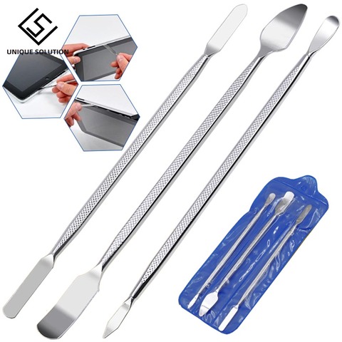 3PCS Repair Opening Pry Hand Tool Kit Blade Smart Phone Tablet PC Metal Spudger Disassemble Tools Set For IPhone/IPad/Tablet ► Photo 1/5