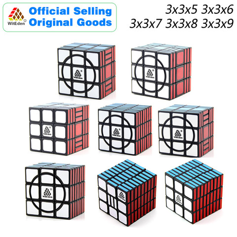 WitEden Super 3x3x5 3x3x6 3x3x7 3x3x8 3x3x9 Magic Cube Puzzles Speed Brain Teasers Challenging Educational Toys For Children ► Photo 1/6