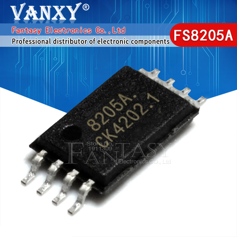 10pcs FS8205A TSSOP8 FS8205 CEG8205A CEG8205 TSSOP 8205  8205A new and original ► Photo 1/4