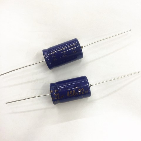 22uf 450v Axial Electrolytic Capacitors Audio 450V22UF 16*30MM ► Photo 1/1