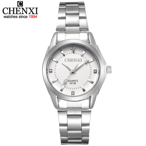 CHENXI Luxury Brand Fashion watches Women xfcs Ladies Rhinestone Quartz Watch Women's Dress Clock Wristwatches relojes mujeres ► Photo 1/6