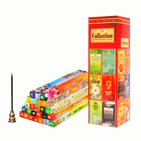 T Collection 10/25 Smells Indian Incense Sticks Handmade Joss Sticks Sandalwood Natural Aromatherapy Mixed Smell Stick Incenses ► Photo 1/6