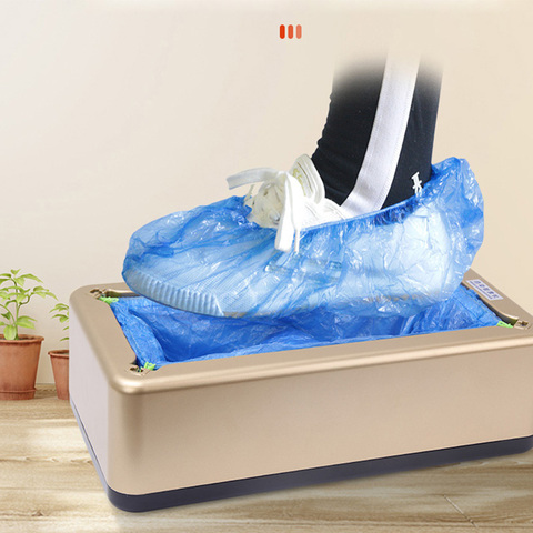 Automatic Shoe Covers Machine Home Office One-time Film Machine Foot Set New Shoes ► Photo 1/5