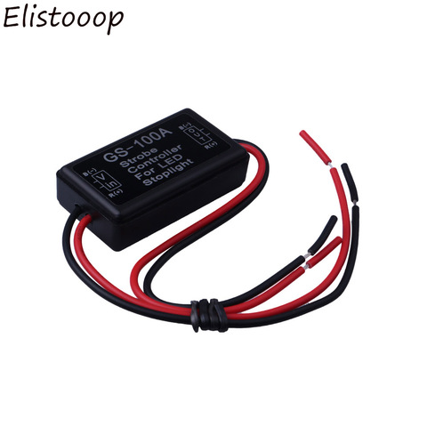 Flash Strobe Controller Brake Light Flasher Module GS-100A For Car LED Brake Stop Light Lamp 12V ► Photo 1/5