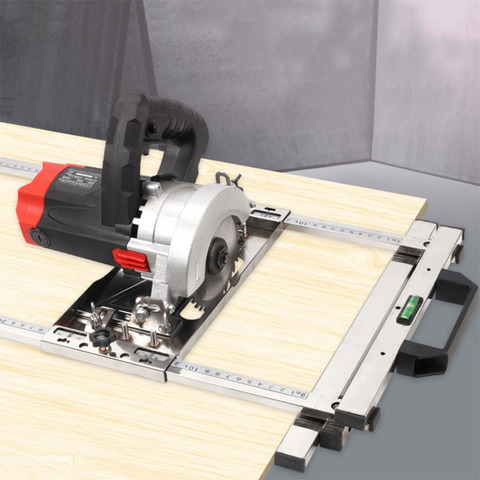 Electricity Circular Saw Trimmer Machine Edge Guide Positioning Cutting board tool Woodworking Router Circle Milling Groove tool ► Photo 1/6