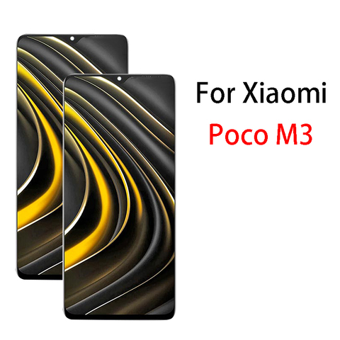 6.53'' Original For Xiaomi Poco M3 LCD M2010J19CG Touch Screen Display Digitizer Assambly Replacement For Poco M3 LCD ► Photo 1/6