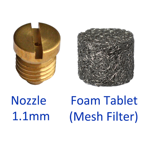 Mesh Filter/ Foam Tablet & Nozzle for Snow Foam Lance/ Foam Cannon/ High Pressure Soap Foamer ► Photo 1/4