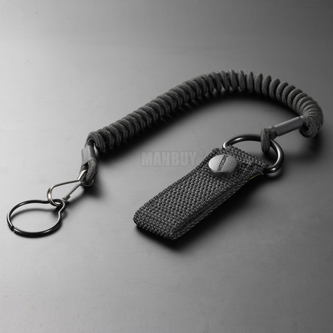 Wholesale NITECORE NTL20 Flashlight Accessories Tactical Lanyard Punched Stainless Steel Ring Safety Rope 25.4mm Diameter Lamp ► Photo 1/3