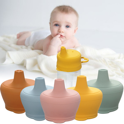 Silicon Baby Feeding Cups Fashion Baby Drinkware Sippy Cups For Toddlers & Kids With Silicone Sippy Cup ► Photo 1/6