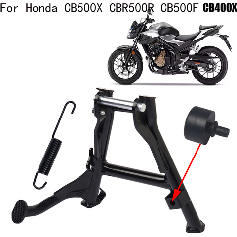 For HONDA CB500X CB500F 2022 CB 500 CBR500R Motorcycle Central Kickstand Pillar Center Central Parking Stand Holder Support ► Photo 1/6
