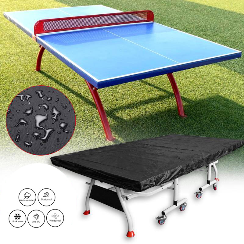 Outdoor Waterproof Dustproof Table Tennis Protector For Ping Pong Table Cover 