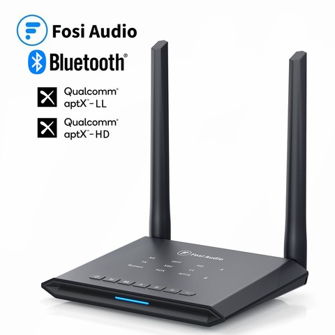 Fosi Audio Wireless 3 in1 Bluetooth Receiver Adapter Surpport APTX HD BT Audio Transmitter BT05 For Amplifier Preamplifier ► Photo 1/6