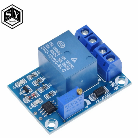 DC 12V Battery Undervoltage Low Voltage Cut off Automatic Switch Recovery Protection Module Charging Controller Protection Board ► Photo 1/6