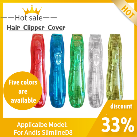 1Set Hair Clipper Back Housing Cover Clear Front Lid for Andis SlimlineD8 Kit ► Photo 1/6