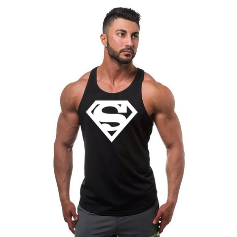 2022 Men Fitness Singlet Sleeveless Shirt Cotton Muscle Guys Brand Undershirt for Boy Vest Gyms Clothing Bodybuilding Tank Tops ► Photo 1/6