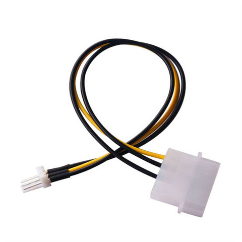 Cable Adapter 4-Pin Molex/IDE to 3-Pin for CPU/Chasis/Case Fan Power Connector Cable Accessories ► Photo 1/6