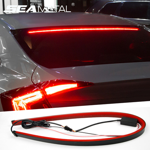 12V Car LED Strip Brake lights Universal Rear Tail Warning Turn Signal Lamp DRL Daytime Running Light Auto Interior Accessories ► Photo 1/6