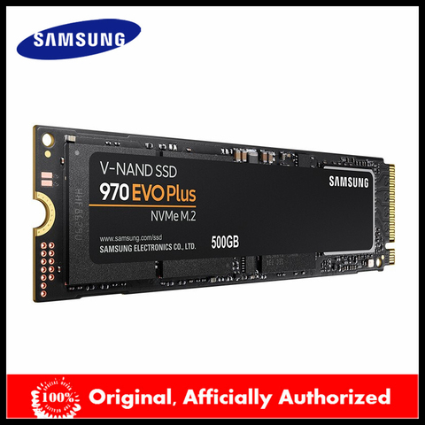 SSD M.2 SAMSUNG M2 1TB 250G 500G HD NVMe SSD Hard Drive HDD Hard Disk 1 TB 970 EVO Plus Solid State PCIe for Laptop ► Photo 1/6