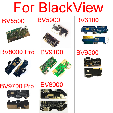 USB Charging Board for Blackview BV5500 BV5900 BV6100 BV8000 BV9500  BV9100 BV9700 Pro USB Charger Port Board Replacement parts ► Photo 1/6
