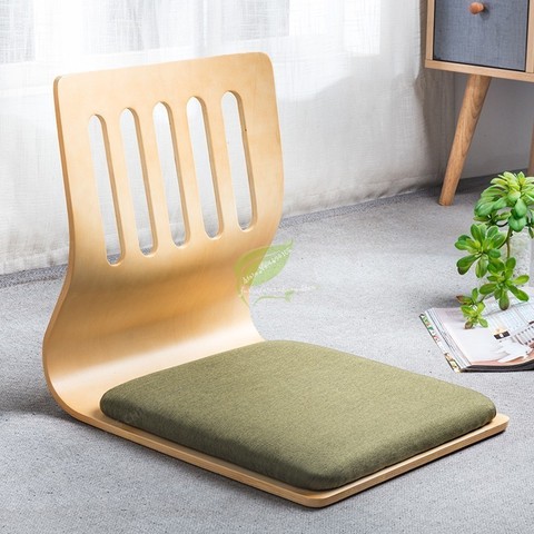 bamboo Tatami Chair Bed Seat Dormitory Bedroom Lazy Chair  Japan And South Korea Chair besid Window ► Photo 1/6