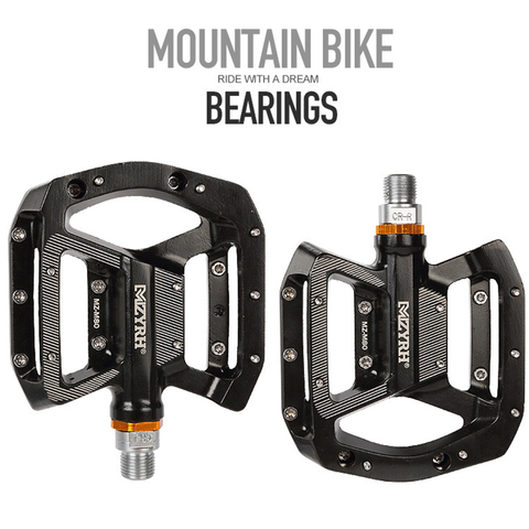 Bicycle pedals Aluminum alloy die-casting needle bearing pedals Mountain bike and road bike riding ► Photo 1/6