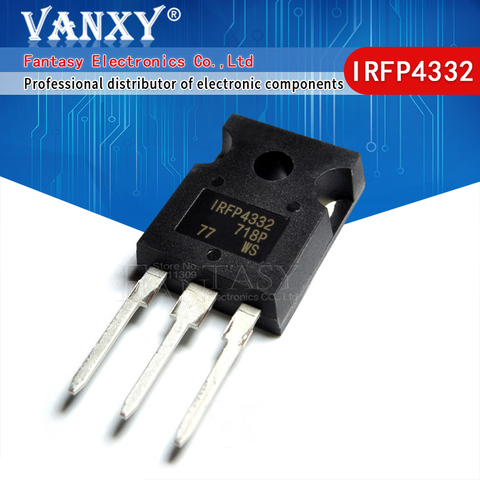 5pcs IRFP4332 TO-247 IRFP4332PBF TO247 IRF4332 57A 250V  ► Photo 1/3