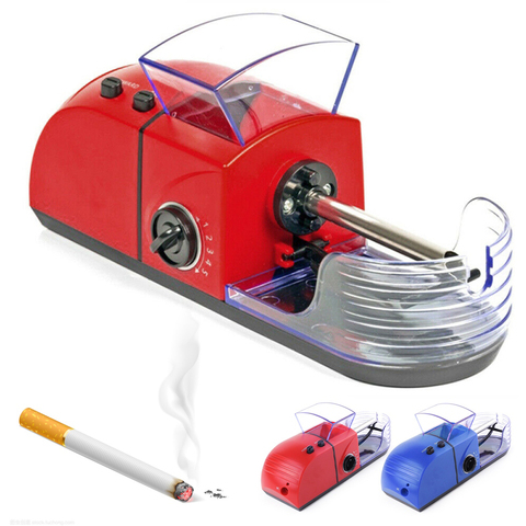 DIY Electric Cigarette Machine Automatic Cigarette Rolling Machine Injector Maker Tobacco Roller Smoking Tool AC100V-240V ► Photo 1/6