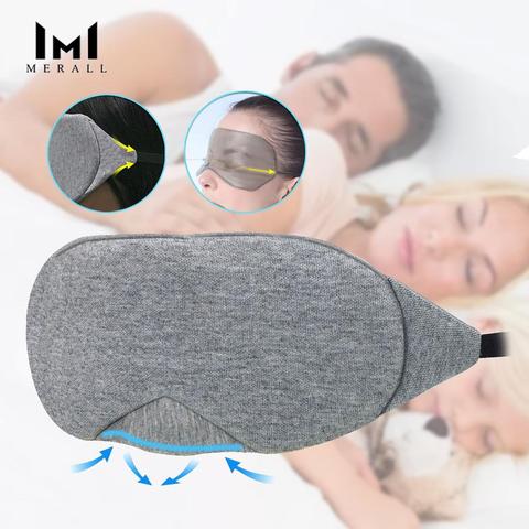 Sleep Mask Fast Sleeping Eye Mask Eyeshade Cover Shade Patch Women Men Soft Portable Blindfold Travel Slaapmasker ► Photo 1/6