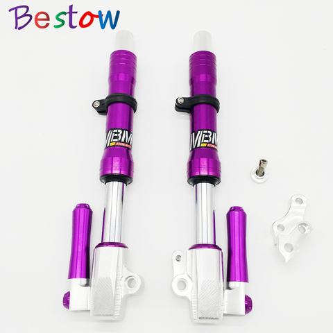 Universal φ27MM Motorcycle Front Suspension Shock Absorbers Adjustable Electric-Motorbike Rebound Damping Hydraulic Front Shocks ► Photo 1/6