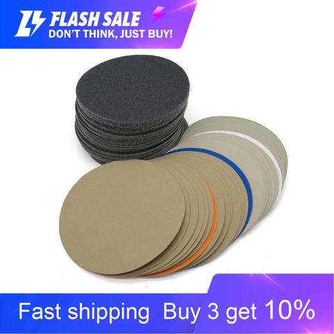 20pcs 6 Inch 150mm Waterproof Sanding Discs Hook & Loop Silicon Carbide Sandpaper Wet/Dry 60 to 10000 Grit for Polishing ► Photo 1/6