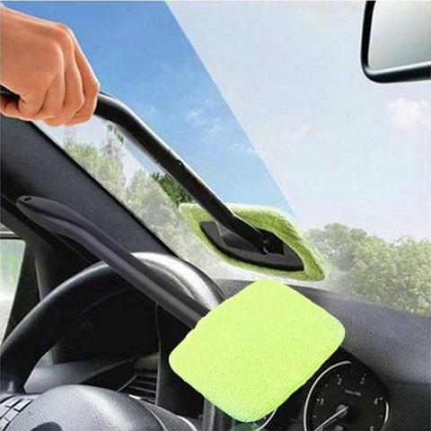 Microfiber car window cleaner long handle car wash car brush window windshield wiper cleaner car cleaning tool AD013 ► Photo 1/1