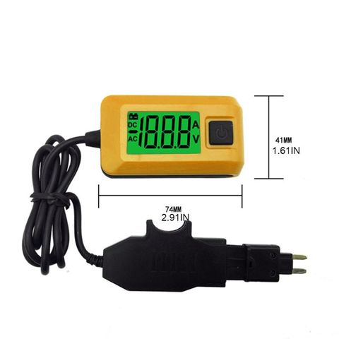 Automotive Current Tester Vehicle Fuse Ammeter Resistance Wire Leakage Detector ► Photo 1/6