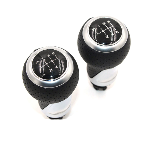  6 speed 5 Speed Leather Gear Shift Only Knob for Audi A4 S4 B8 8K A5 8T Q5 8R S Line 07-15 CNWAGNER ► Photo 1/4
