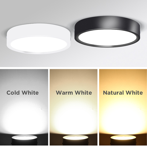 Chenben Led Downlight Spot Led Ceiling 220v Surface Mounted Panel Light 5W 10W 15W 25W Down Lamp For Home Kitchen Lighting Spots ► Photo 1/6