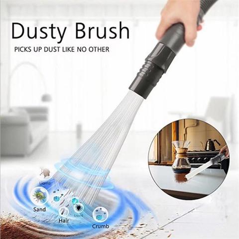 Universal Vacuum Attachment Dust Daddy Small Suction Brush Tubes Cleaner Remover Tool Cleaning Brush for Air Vents Keyboards ► Photo 1/6